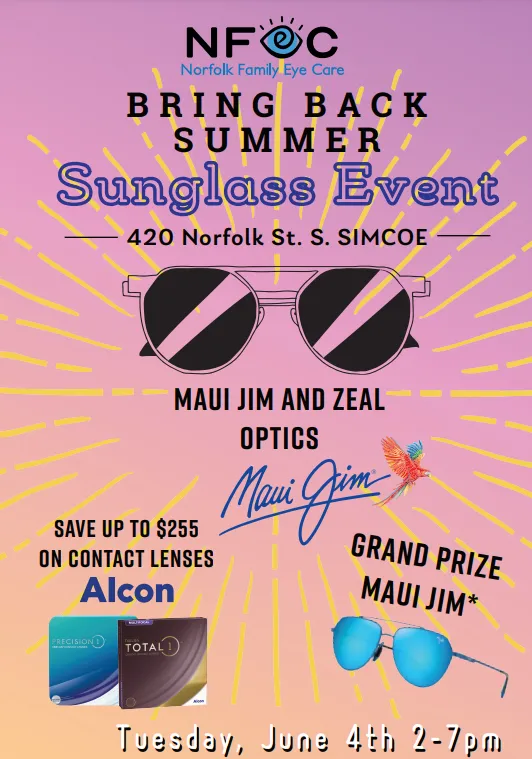 Maui Jim Norfolk Family Eye Care sunglass show 2024