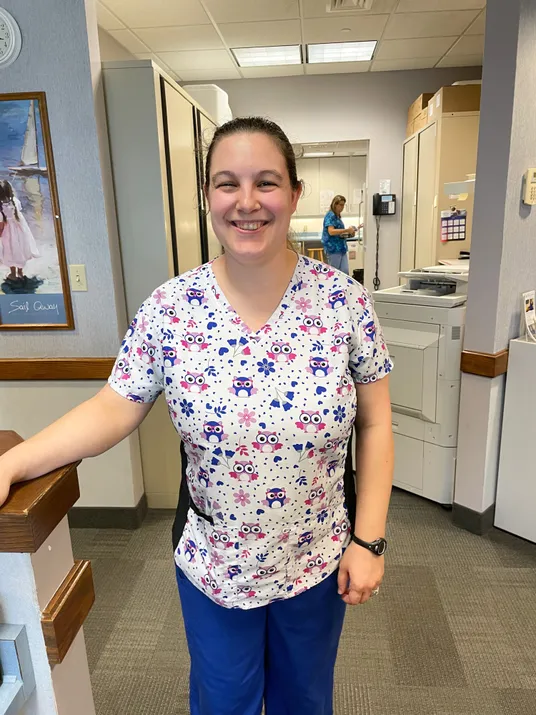 Nurse in PPA office