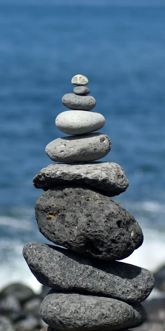 stacked rocks