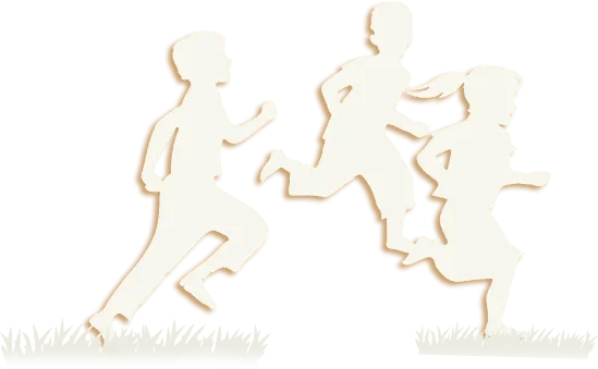 kids running