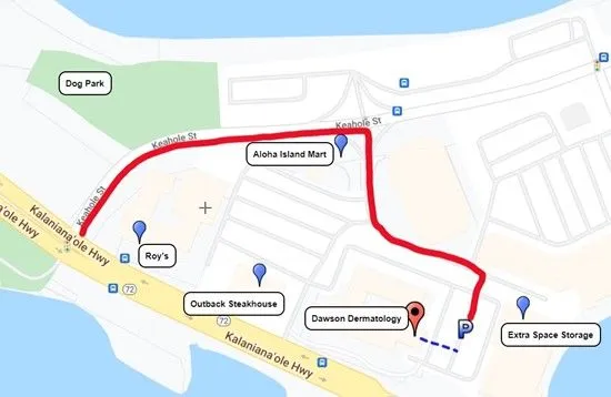 Hawaii Map Direction Image