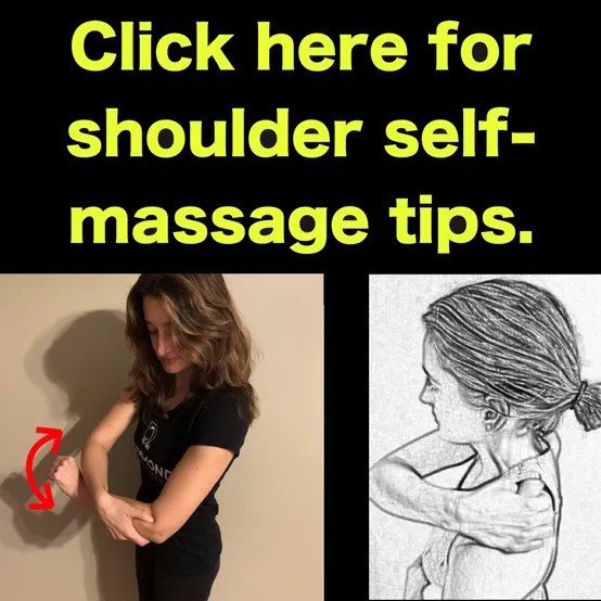 shoulder self massage