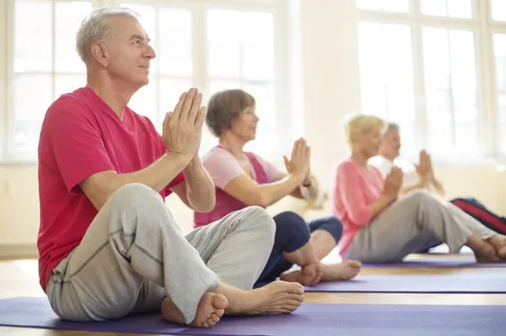 Seniors yoga