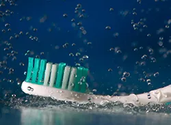 toothbrush with water droplets, Dentist Lincoln, NE