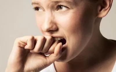 woman struggling with anxiety