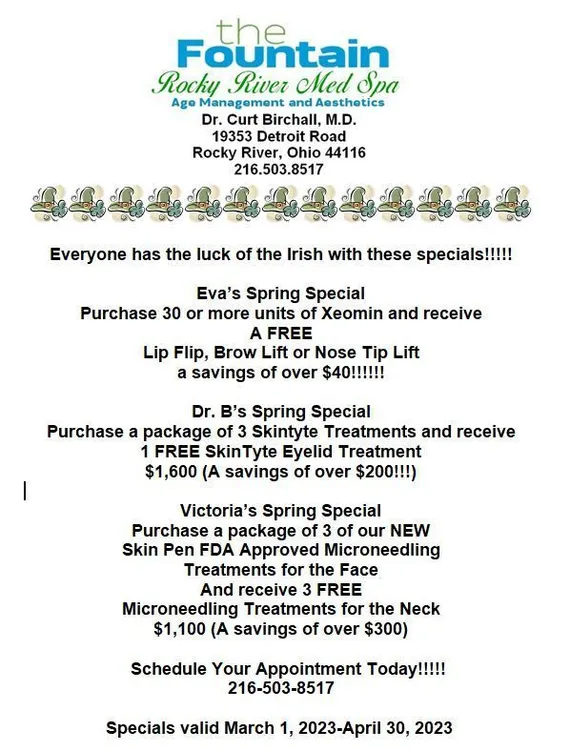 SpringSpecials
