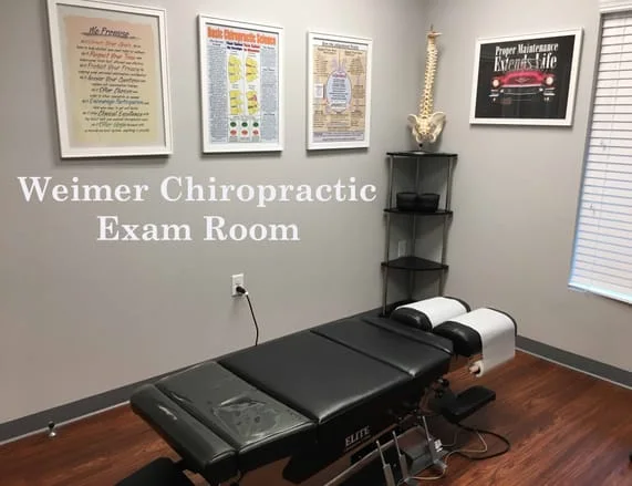 Dr. Weimer's state-of-the-art exam room.