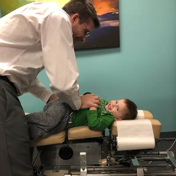 Chiropractic adjustment kids