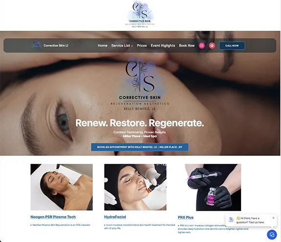 Corrective SkinLI HomePage