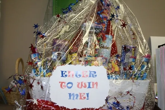 Image of a gift basket