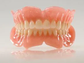 set of full upper and lower dentures, dentist Encinitas, CA general dentistry