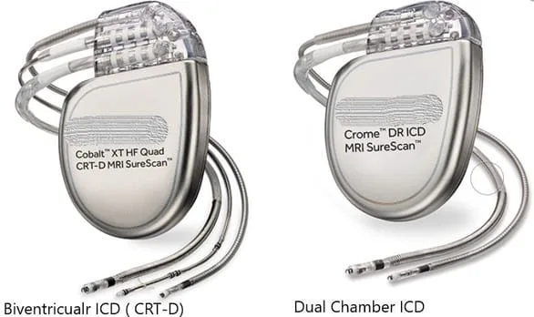 Implantable Defibrillator CD2357-40C, Fortify Assura DR 40, Dual-chamber  ICD with RF telemetry, Parylene coating