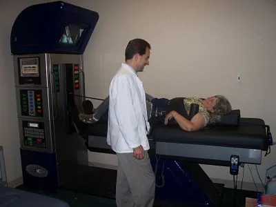 DRX 9000 non-surgical spinal decompression therapy for sciatica relief, back pain relief, neck pain relief, and pinched nerve relief