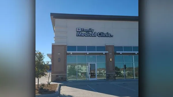 Front of Family Medical Clinic in SW Fort Worth