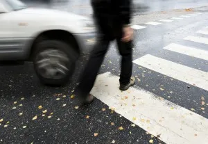 Dangerous pedestrian crossing