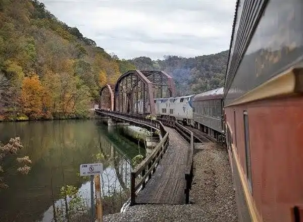 Train Over bridge