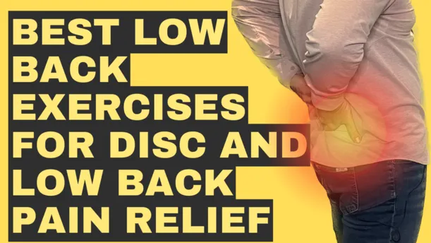 Best Low back exercises for disc and low back pain relief