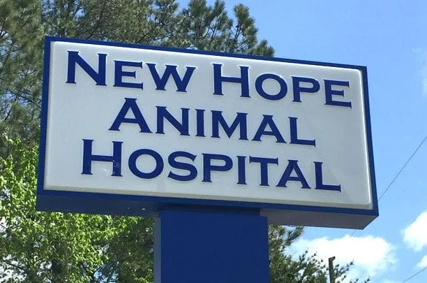 New Hope Animal Hospital Sign