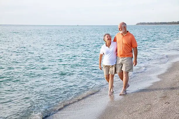 couple on beach