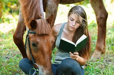 woman with horse