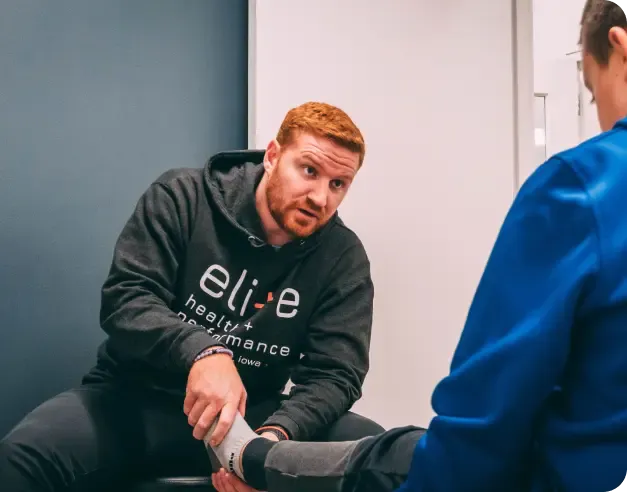 patient receiving treatment