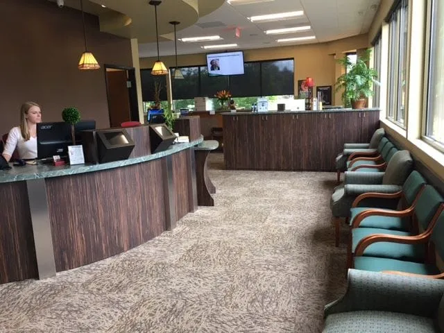 A photo of a waiting area