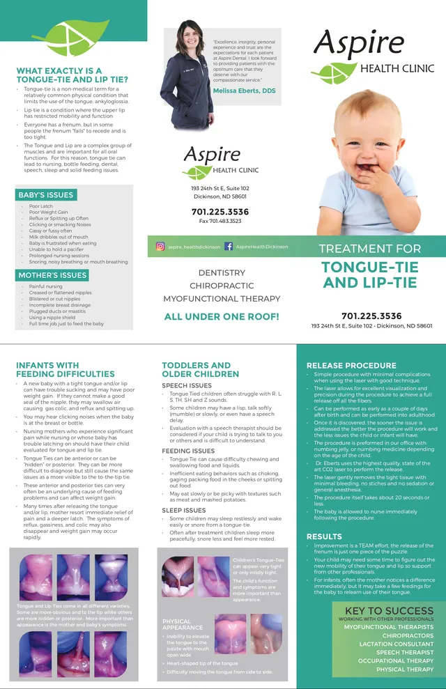 Tongue Tie Brochure