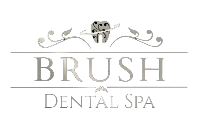 brush dental spa i cat in asheville dental tooth logo