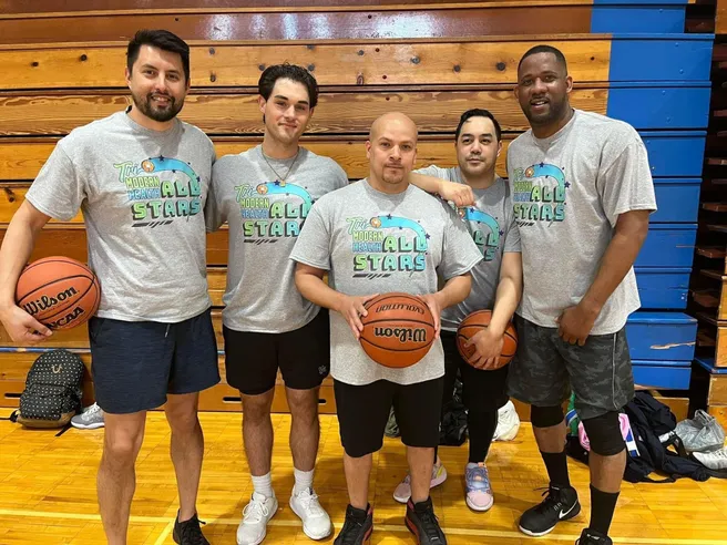 sponsored basketball team