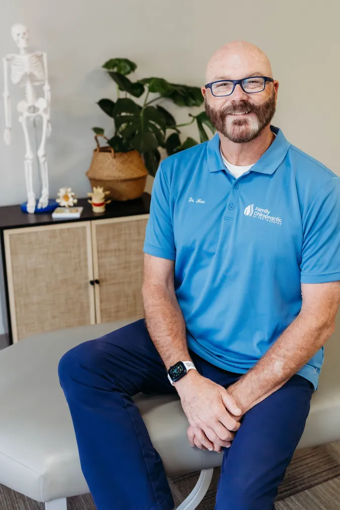 Dr. Russ McDaniel, a chiropractor, in Joplin, Missouri