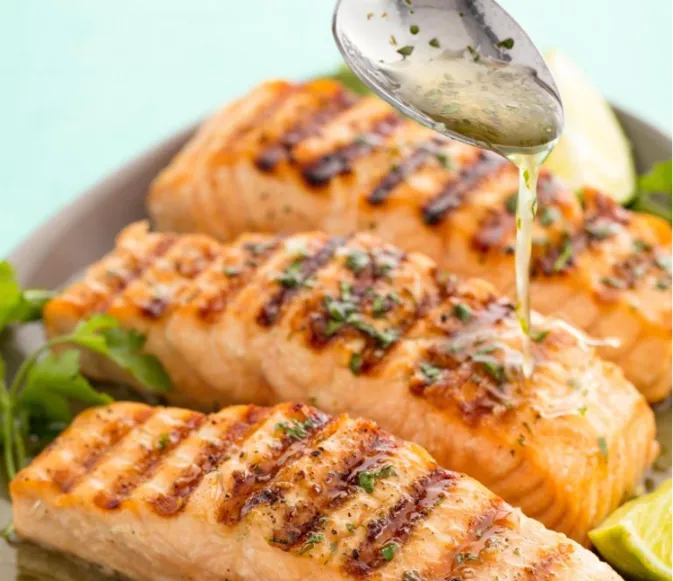 Cilantro Lime Grilled Salmon