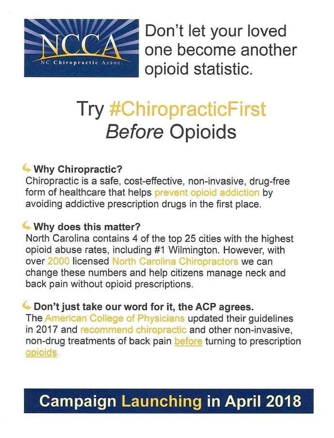 Trying Chiropractic First Before Opioids information