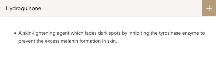 dark spots topical