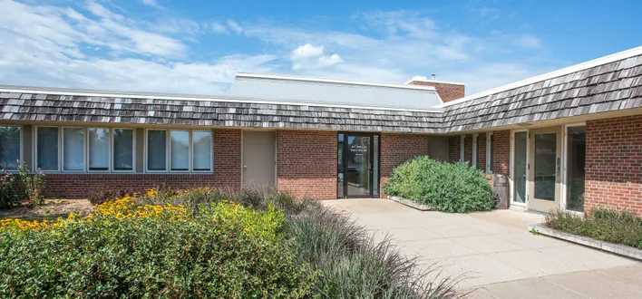 Office front door 