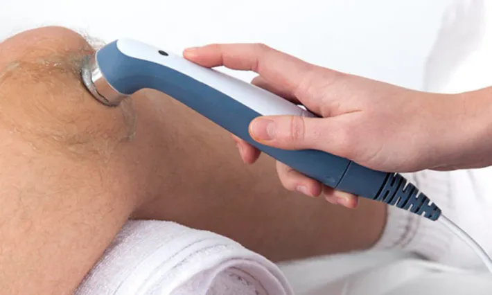 treatment of knee pain using therapeutic ultrasound