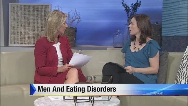 Lori Osachy talking about Men and Eating Disorders
