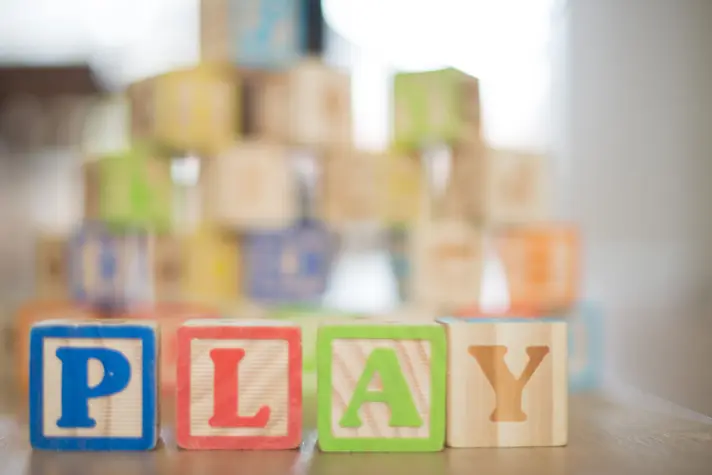 Blocks that spell play