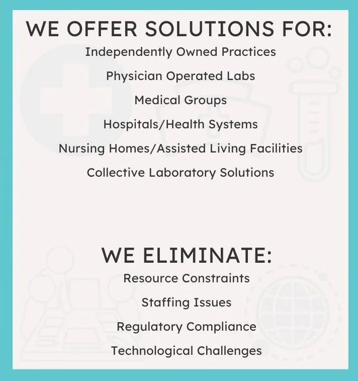 What We Offer and What We Eliminate