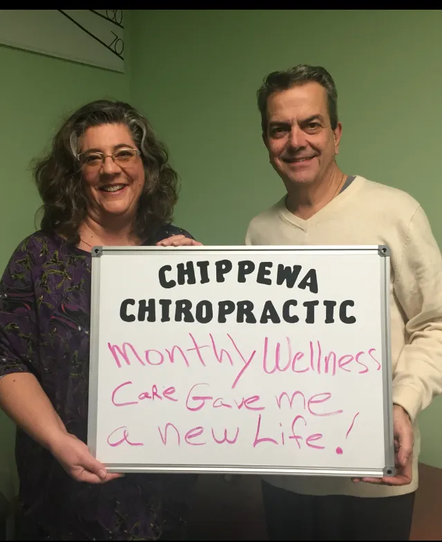 chalkboard patient testimonial