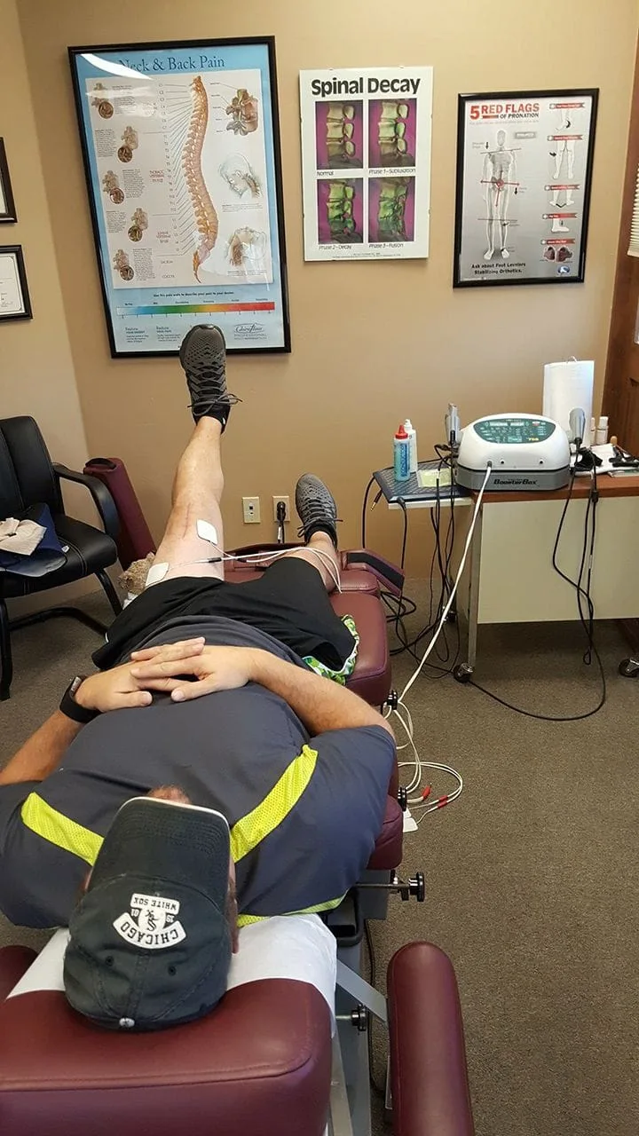 Electric Muscle Stimulation  Dunkirk Chiropractic and Wellness Center