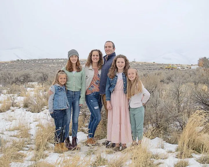 Dr. Josh Gneiting with family 