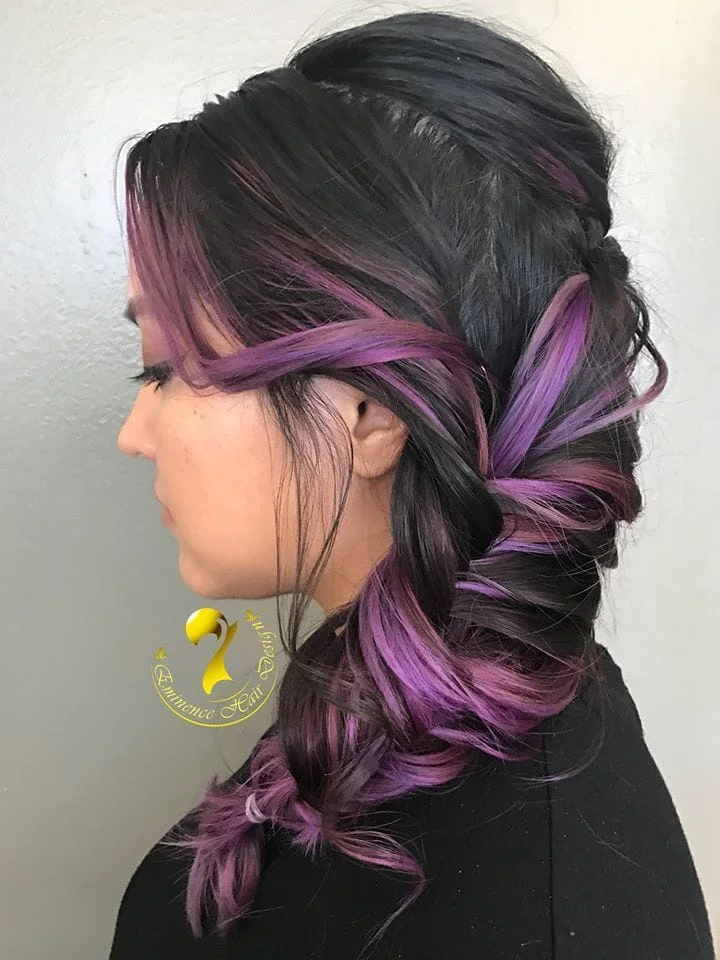 Violet Fish Tail