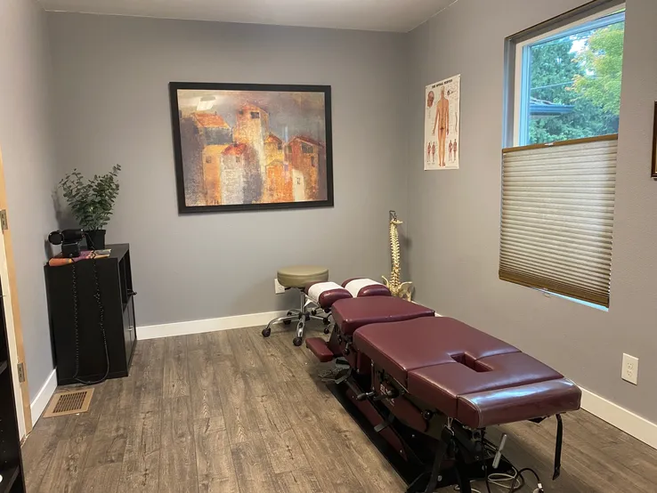 Treatment room Oregon TMJ Chiropractor Portland oregon 