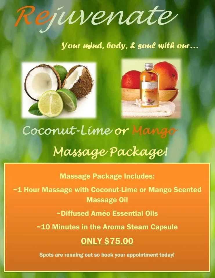 August Massage Special - Only 75