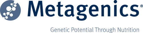 Metagenics logo and link