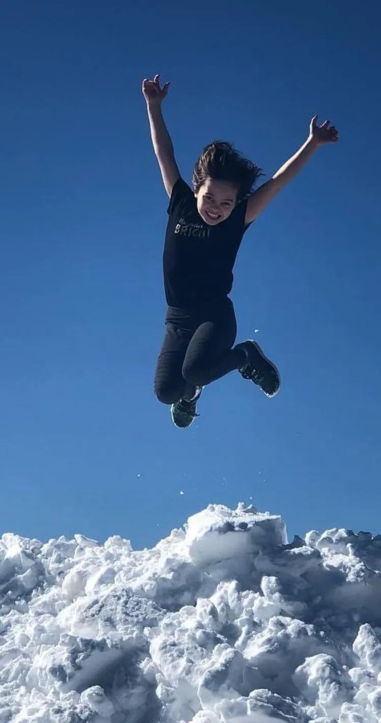 Girl Jumping