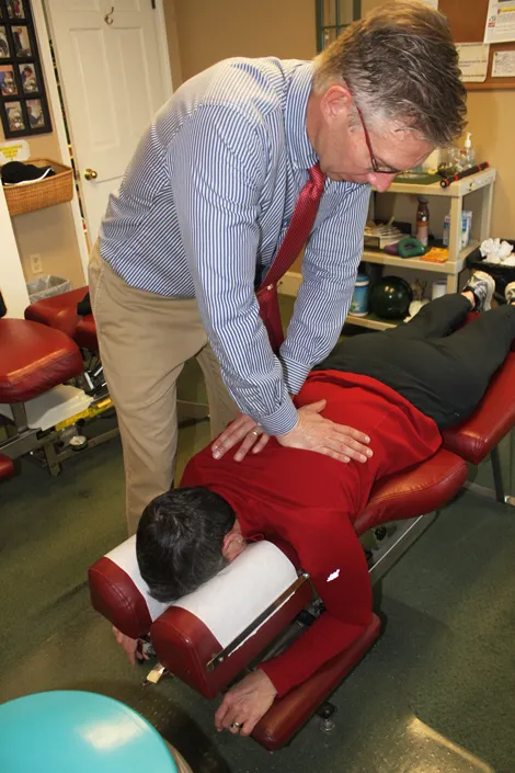 Manual Chiropractic Adjustment