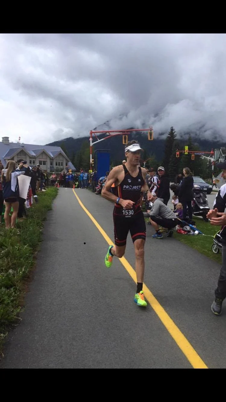 Dr Gentry during Ironman Whistler