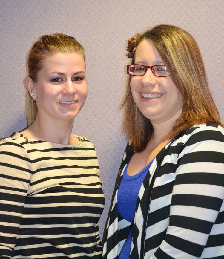 Chelsea Cormier and Meghan Sears-Office Manager