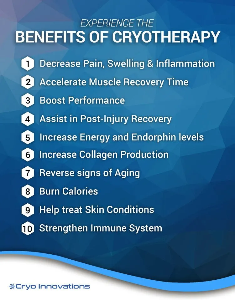 benefits of cryotherapy